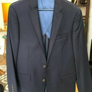 J Crew Ludlow Legacy Wool Blazer - Navy, Men's
